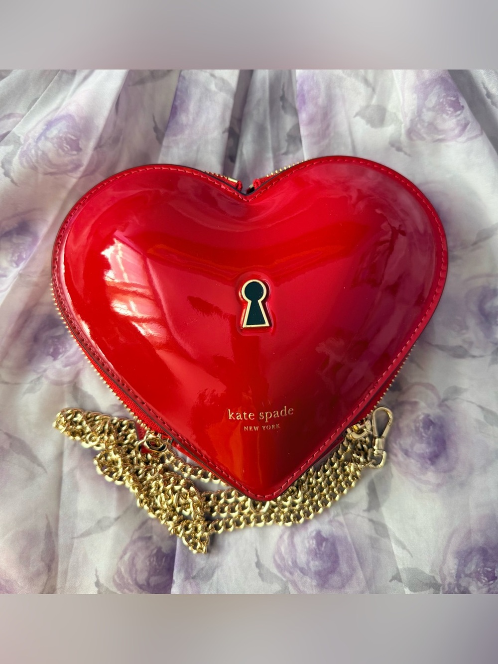 Kate Spade Key to My Heart Micro Crossbody Bag